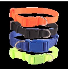 PLAIN IMITATION NYLON DOG COLLAR 1 0 W1