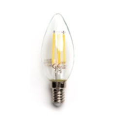 LED FILAMENT C35 E14 4W 2700K CLEAR