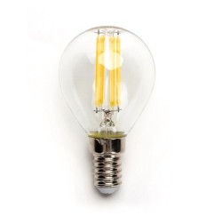 LED FILAMENT G45 E14 4W 2700K CLEAR