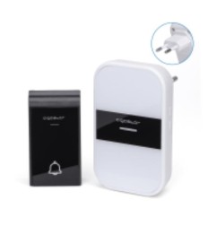 AC WIRELESS DIGITAL DOOR BELL IP44 WHITE