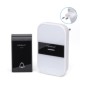 AC WIRELESS DIGITAL DOOR BELL IP44 WHITE