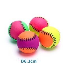 PALLINE DA BASEBALL FLUORESCENTI IN GOMMAPIUMA
