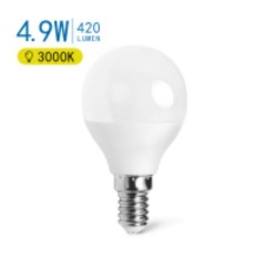 LED A5 G45 BIG ANGLE E14 4.9W 3000K