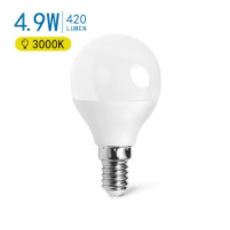 LED A5 G45 BIG ANGLE E14 4.9W 3000K