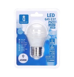 LED A5 G45 BIG ANGLE E27 4.9W 6500K