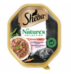 SHEBA GATTO NATURE SALMONE/PISELLI 85GR