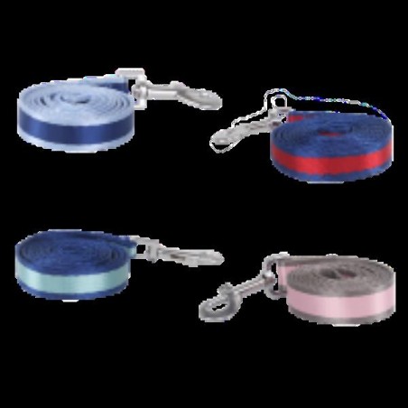 DOG LEASH W1.5*L120CM PINK/RED/DARK BLUE