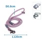 REFLECTIVE DOG ROPE LEAD D0.8*L120CM PIN