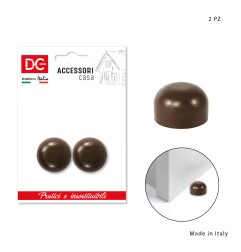 DC CASA FERMAPORTA BIRILLO MARRONE 2PZ