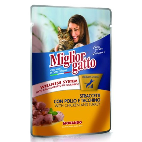 MORANDO STRACCETTI POLLOeTACCHINO 100GR