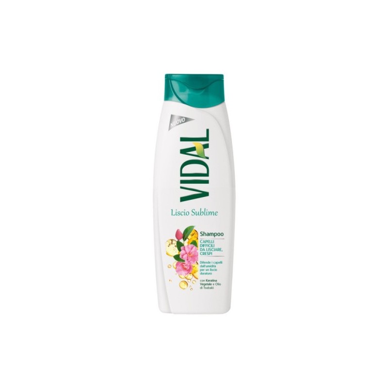 VIDAL SHAMPOO LISCIO E SETA CON MANDORLA 250ML