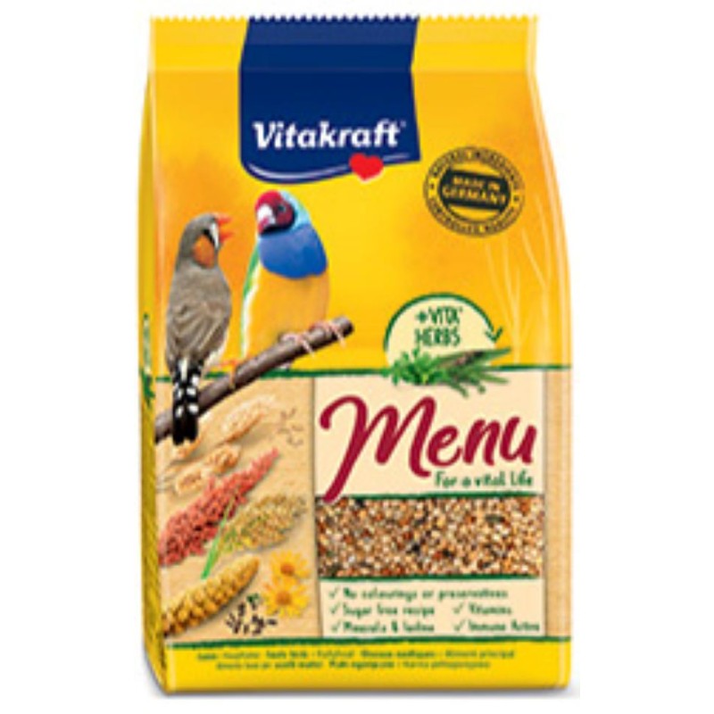 MENU PER UCCELLI ESOTICI 500 GR