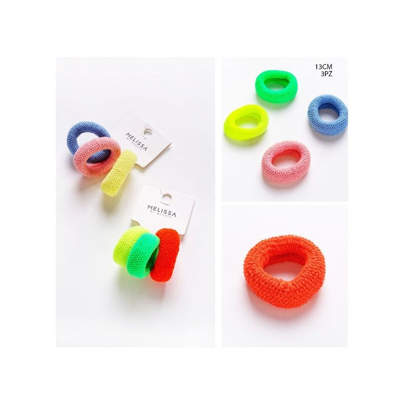MELISSA ELASTICO CAPELLI 13CM 3PZ