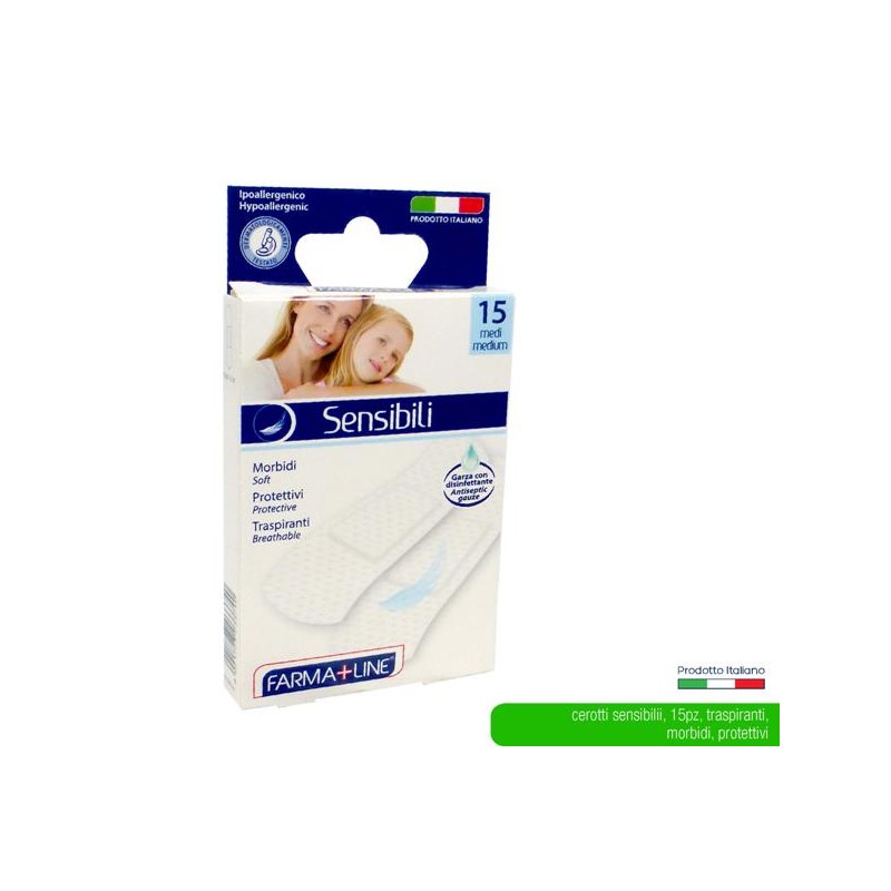 AHG FARMALINE BA CEROTTI TNT BIANCHI 15P