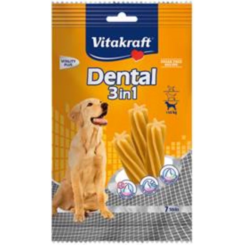 VITAKRAFT DENTAL 3IN1 MEDIUM