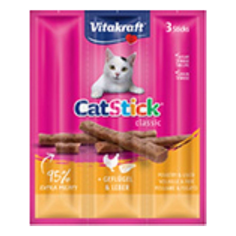 VITAKRAFT CAT STICK MINI POLLO E FEGATO