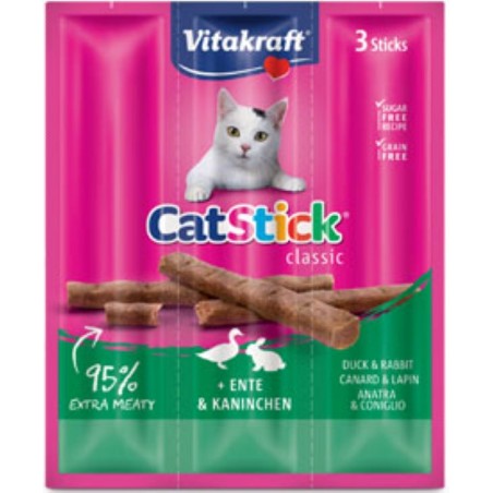 VITAKRAFT CAT STICK MINI ANTRA E CONIGLIO