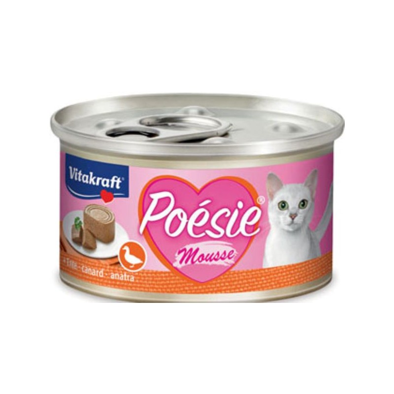 VITAKRAFT POESIE MOUSSE 85GR ANATRA