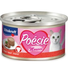 VITAKRAFT POESIE MOUSSE 85GR MANZO