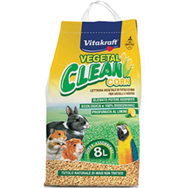 VITAKRAFT VEGETAL CLEAN CORN LIMONE 8LT