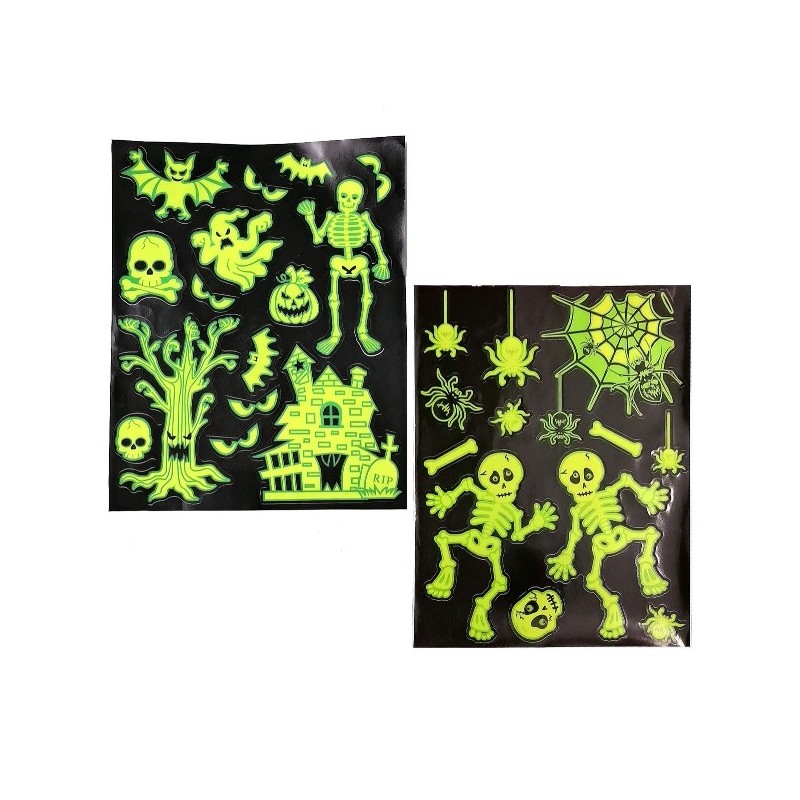 VETROFANIE ELETTROSTATICHE FLUORESCENTI