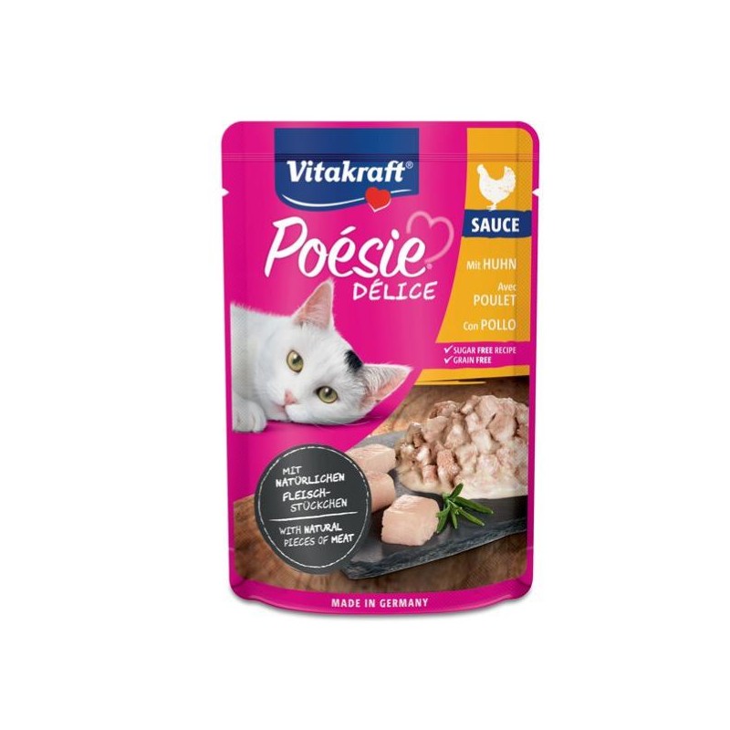 POESIE DELISAUCE+POLLO 85GR