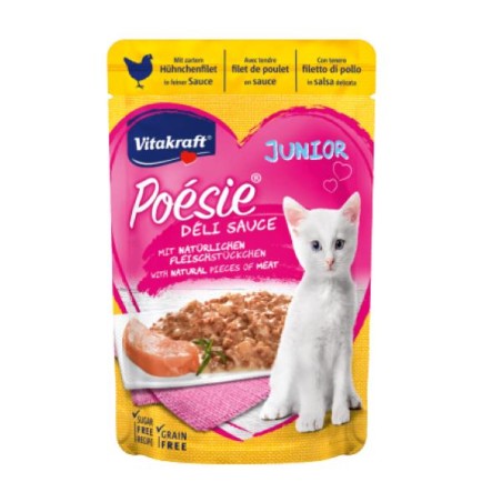 POESIE DELISAUCE+POLLO JUNIOR 85GR