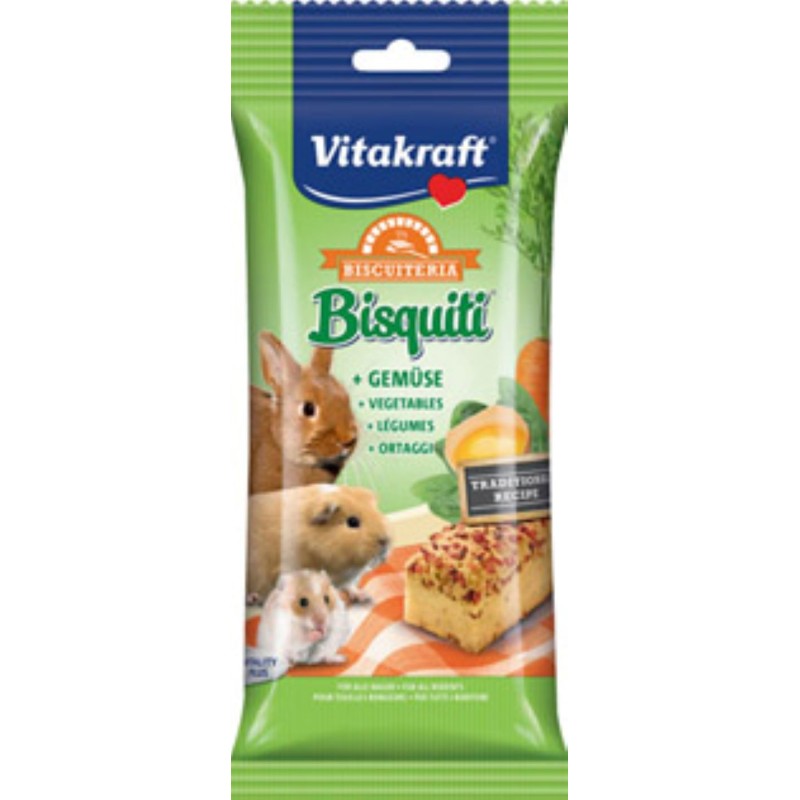 BISQUITI 4PZ VERDURE X RODITORI