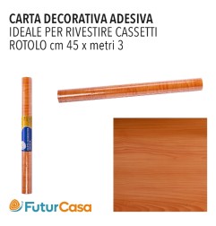CARTA CASSETTO ADESIVA 3MT FANTASIA