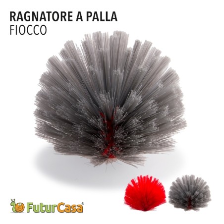 RAGNATORE SENZA MANICO A PALLA "FIOCCO"