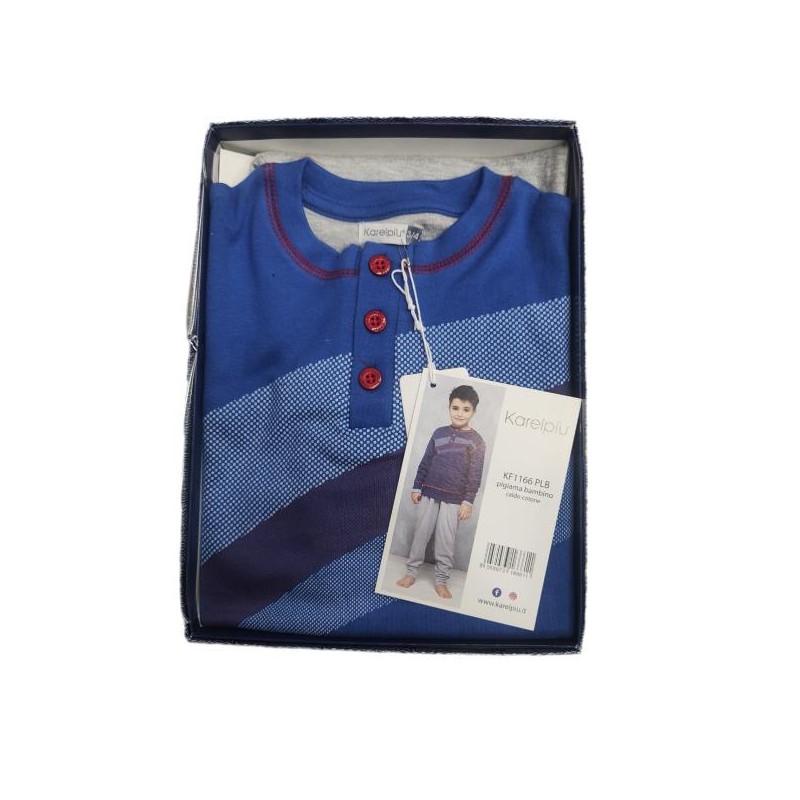 PIGIAMA BAMBINO KAREL PIU CALDO COTONE