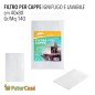 FILTRO KAPPA BIANCO CM 80X40 IGNIFUGO 58