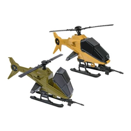 ELICOTTERO MILITARE 25CM 2 COL ASS