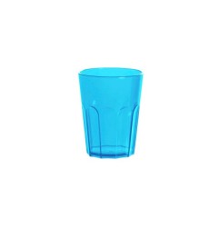BICCHIERE AMERICAN LARGE AZZURRO TRASP