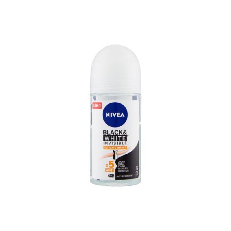 NIVEA DEO ROLL BLACK&WHITE ULTIMATE ML50