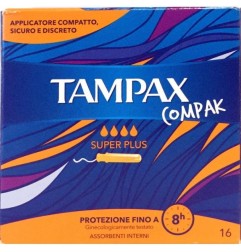 TAMPAX COMPAK SUPER PLUS PZ.16