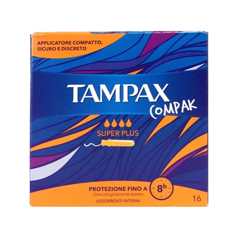 TAMPAX COMPAK SUPER PLUS PZ.16