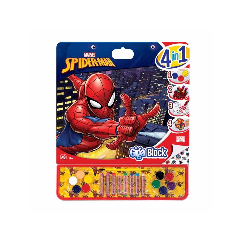 COLORI SET 4IN1 SPIDERMAN