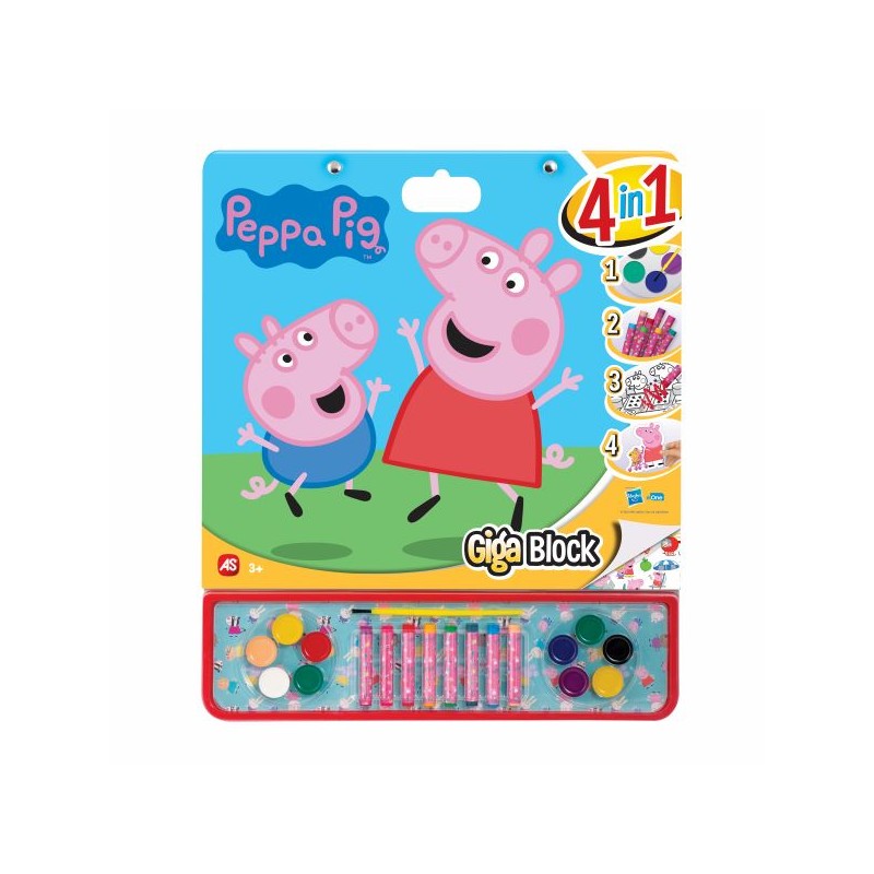 COLORI SET 4IN1 PEPPA PIG