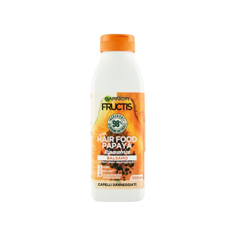 GARNIER FRUCTIS BALSAMO HAIR FOOD PAPAYA RIPAR.