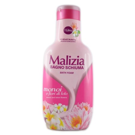 MALIZIA BAGNO SCHIUMA MANOI E FIORI LOTO 1LT