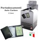 1007F PORTADOCUMENTI AUTO CARBON 24PZ/PA