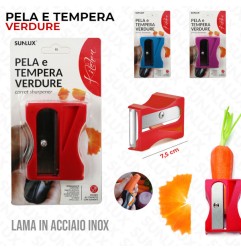 PELA-TEMPERA VERDURE ACCIAIO 7.5CM