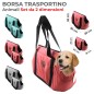 SET 2 PC BORSA TRASPORTINO CANE