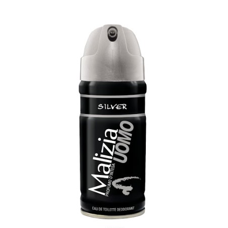 MALIZIA DEODORANTE SPRAY UOMO SILVER 150ML