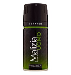 MALIZIA DEODORANTE SPRAY UOMO VETYVER 150ML