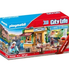 PLAYMOBIL CITY LIFE PIZZERIA 70336