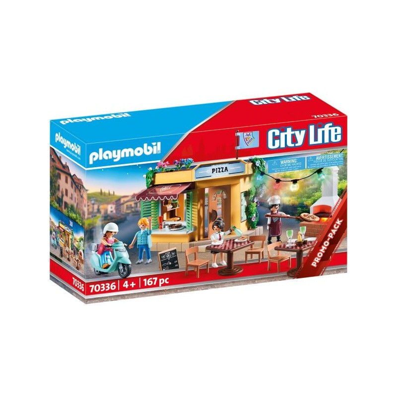 PLAYMOBIL CITY LIFE PIZZERIA 70336