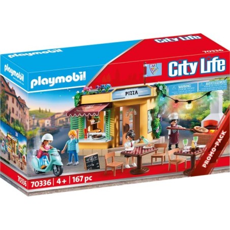 PLAYMOBIL CITY LIFE PIZZERIA 70336