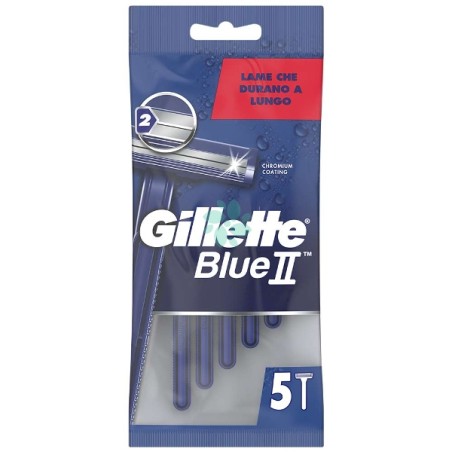 GILLETTE BLU II X 5 BUSTA